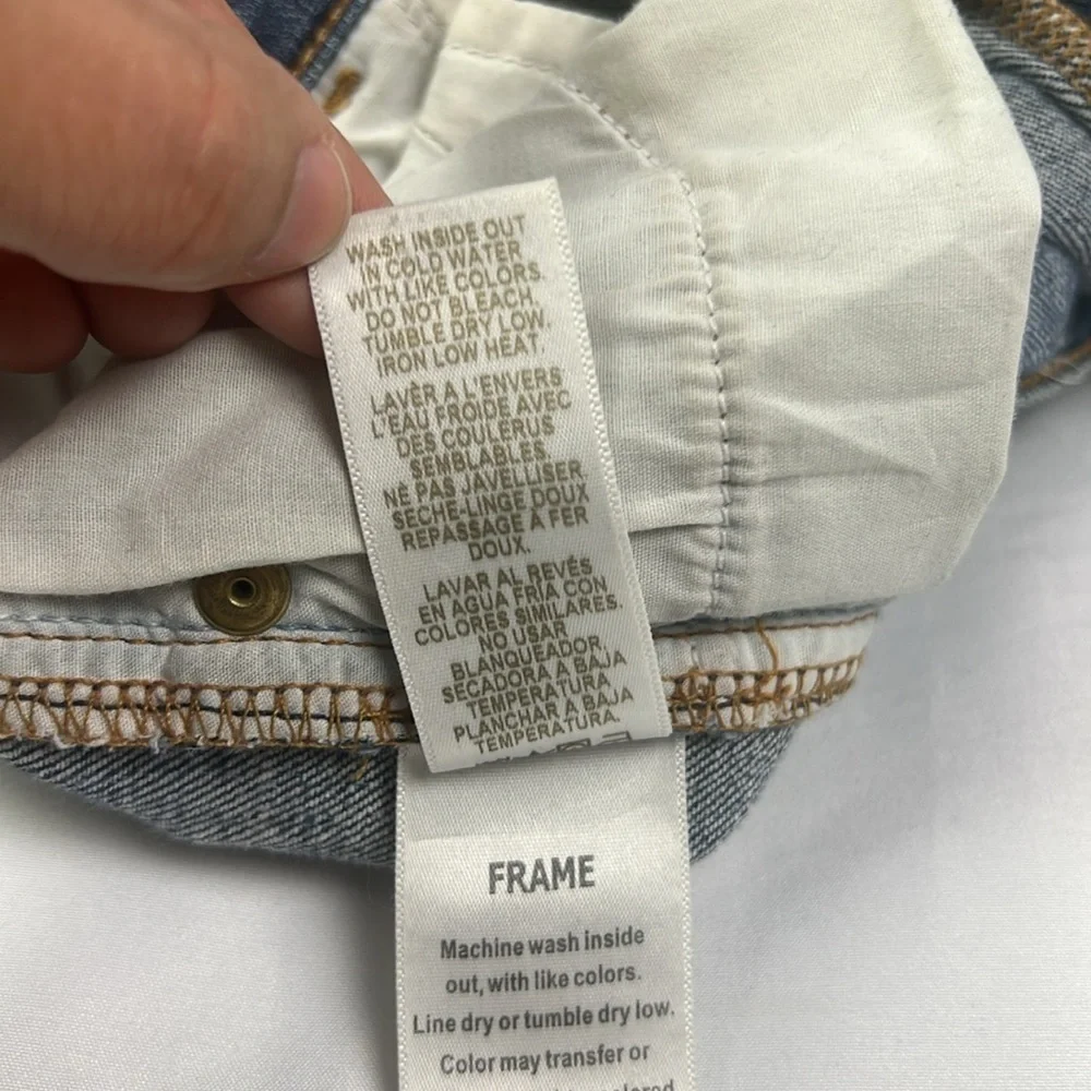 Frame Denim Women’s 25 Le High Skinny Distressed Stretchy Jean - Picture 7 of 15